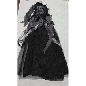 NEW - Cemetery Bride Costume Kids L (10/12) Halloween Costume Corpse - Zombie